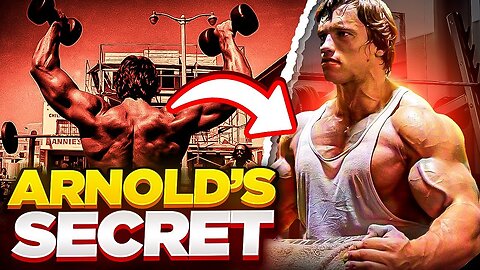 Arnold’s Secret Bodybuilding Blueprint Will Force Your Muscles To Grow!