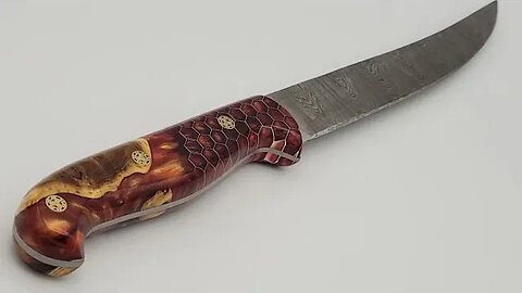 Lava Knife Scales