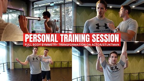 Personal Training Session | 2hr Symmetry Transformation (DEEP MUSCLE WORK - SHOULDER & KNEE PAIN)