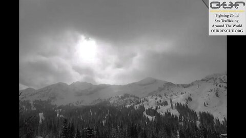 Winter storm over Alta Ski resort. supporting O.U.R. at ArtForOUR.org