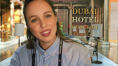 ASMR Dubai Luxury Hotel Check In Roleplay | Typing & Soft Spoken