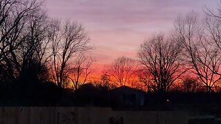 Sunset In Batesville Ms On 12/23/21