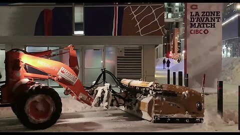 Montreal Snow Removal Nonstop Work