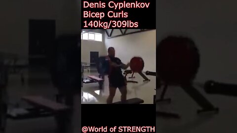 Denis Cyplenkov Crazy Biceps Training