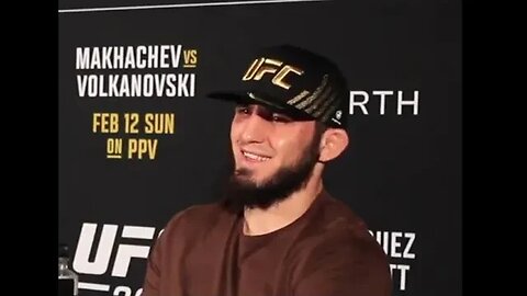 Islam Makhachev answers Nate Diaz saying he got his "butt whooped" by Volkanovski