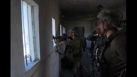The Israeli military says troops killed several terrorist and located tunnel shafts