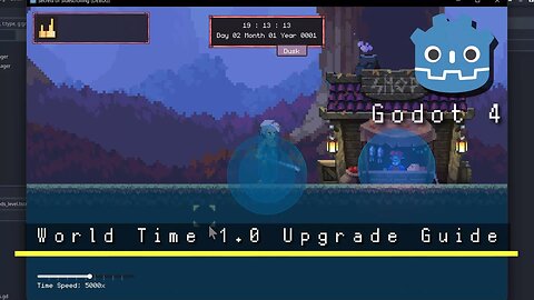 World Time 1.0 Upgrade Guide - Godot 4 Plugin