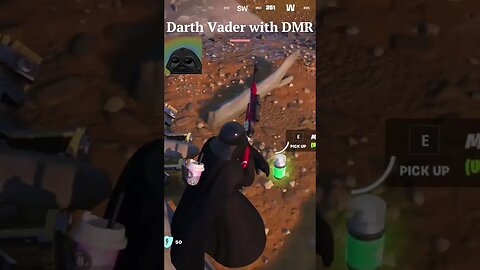 Darth Vader with DMR is an awesome combination. #darthvader #fortnite