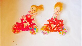 cycle 🚲 candy 🍬......🤩🤩