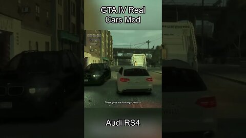 Audi RS4 - GTA IV Real Car Mods #shorts