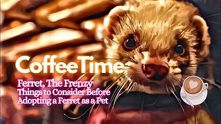 CoffeeTime | Ep.04 The Frenzy Ferret, Things to Consider Before Adopting One as a Pet