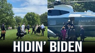 Biden's handlers deploy ALL-NEW STRATEGY to HIDE the fact he CAN'T WALK FOR SH*T