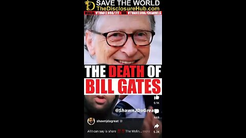 Bill Gates - king of depop exposed