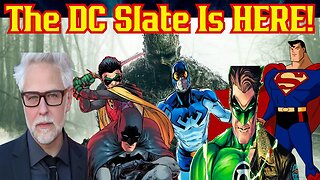 James Gunn's New DCU Slate Is HERE! Superman, Batman, Wonder Woman, Green Lantern, Swamp Thing