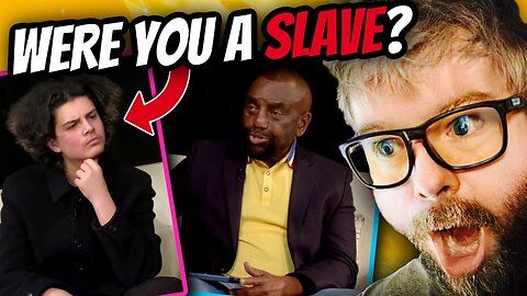 REACTION!! "Were you a slave?!" 😂 - Matan Even ft. Jesse Lee Peterson