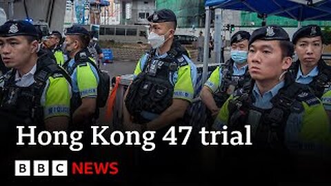 Hong Kong convicts 14 democracy activists inbiggest national security case | BBC News