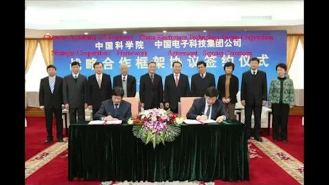 The Cooperation between Chinese Academy of Sciences & China Electronics Technology Group Corporation