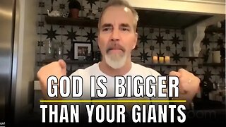 OVERCOMMING GIANTS | Conquering Fear And Adversity - Daily Prayer with Jeff