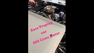 First start of our motor! Almost ready to race…