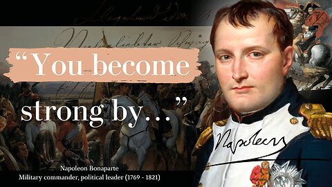 Napoleon Quotes: The Secret that Leads to Success.