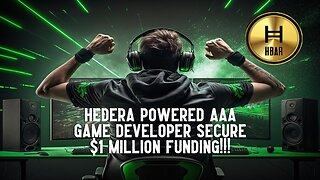 Hedera Powered AAA Game Developer Secure $1 MILLION In Funding!!!