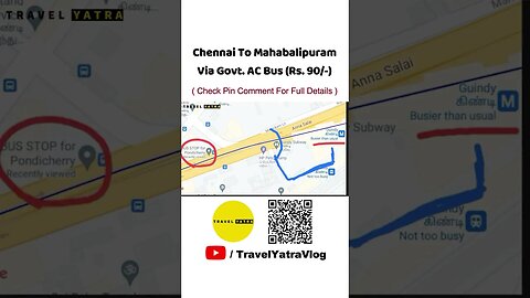 How to Catch Bus From Guindy Chennai For Mahabalipuram