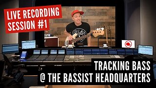 PRODUCTION TRACKING - LIVE RECORDING SESSION #1