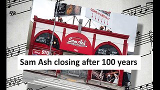 Sam Ash music store closing after 100 years