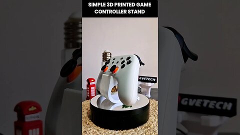 Simple 3D Printed Video Game Controller Stand #shorts #3dprinting #videogames