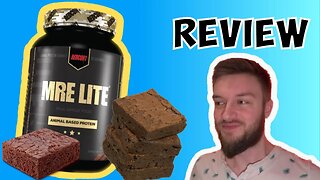 Redcon1 MRE LITE Fudge Brownie Protein review