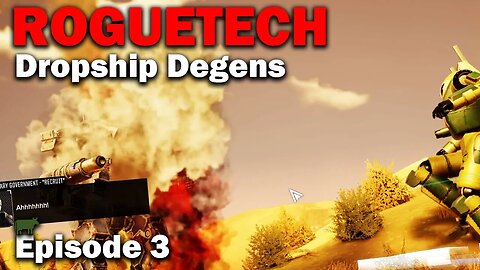 Punch Out: RogueTech - Dropship Degens [S3 EP4] (Modded Battletech)