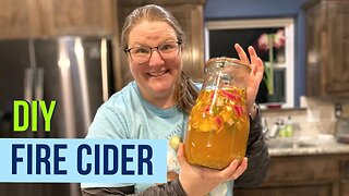 How To Make Fire Cider - Easy and Cheap!