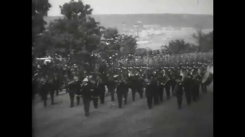 1899 Military Land Parade New York Harbour