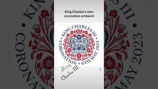 King Charles’s new coronation emblem has just been released! #kingcharles #shorts