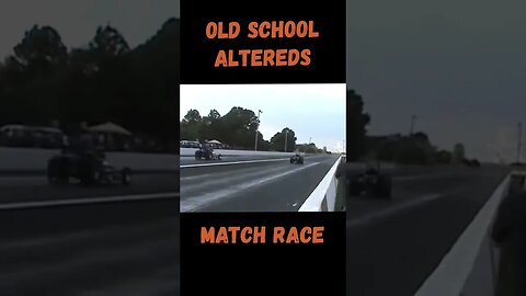 Old School Altered Match Race! #shorts