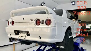 100hrs Detailing A Nissan Skyline R32 Vspec II | Part 3