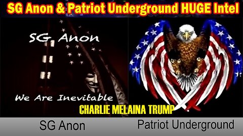 SG Anon & Patriot Underground HUGE Intel: "SG Anon Important Update, May 31, 2024"