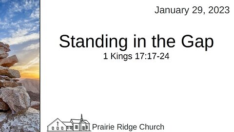 Standing Between God and His Enemies (1 Kings 17:17-24)