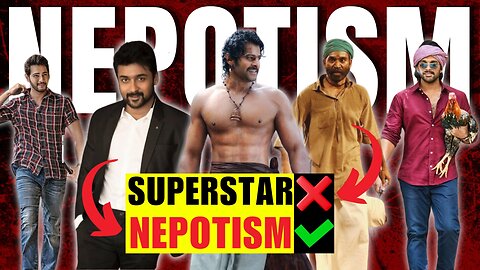 Nepotism In SOUTH MOVIE Industry | Nepotism | South movies