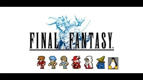 let's play final fantasy 1 steam on linux part 1