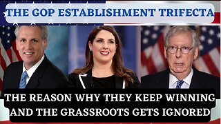 The GOP Establishment Trifecta|Why They Keep Winning|Grassroots Strategy