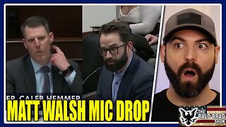 Matt Walsh Mic Drop on Democrat