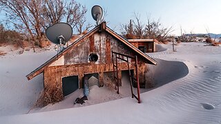 We Explored Abandoned Las Vegas Neighborhood Buried By Sand Found In Desert