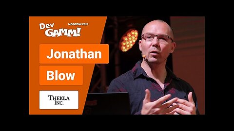 Preventing the Collapse of Civilization - Jonathan Blow (Thekla, Inc)