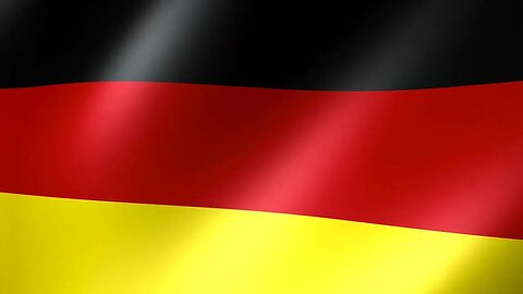 🇩🇪 German Flag, 3Hours waving (nonstop), HD, Deutschland Flagge - Deutsche Fahne, Schwarz-Rot-Gold