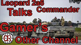 Polish/German Leopard 2 Tanks to Ukraine War - Leopard 2a6 Commander Talks