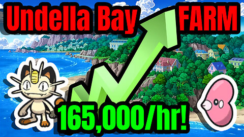 I FARMED Undella Bay for 1 Hour with Meowth | PokeMMO Beginner Money Making Guide