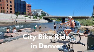 Biking the Cherry Creek Trail Denver, Colorado