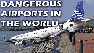 Dangerous Airports in the world | Dangerous Landing and Take off |
