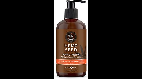 Hemp Seed Hand & Body Lotion, Skinny Dip Scent - 16 oz. - Soothe Dry Skin - Argan Oil, Hemp See...